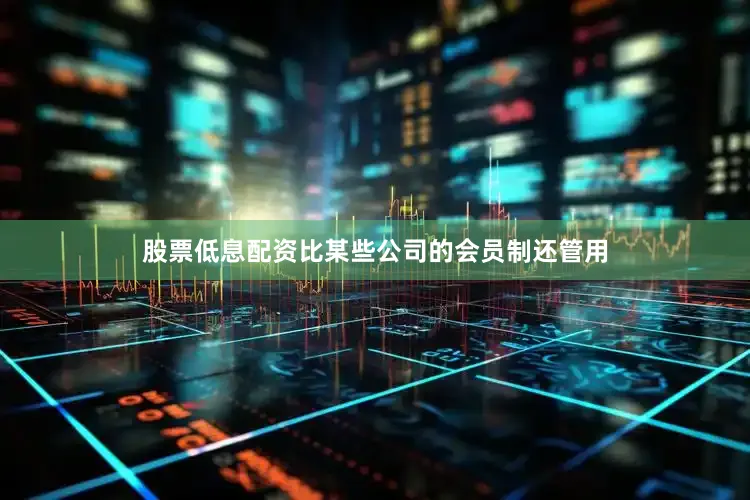 股票低息配资比某些公司的会员制还管用